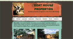 Desktop Screenshot of oldgoathouse.com